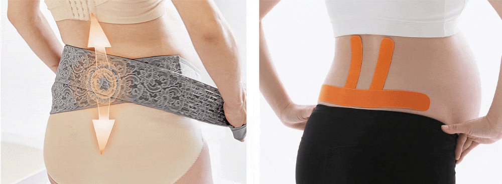 孕期蕾絲護膚機能托腹帶