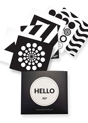 寶寶黑白視覺圖卡