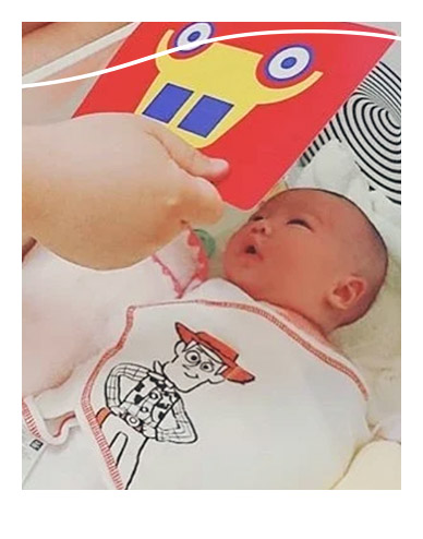 和寶寶一起練眼睛