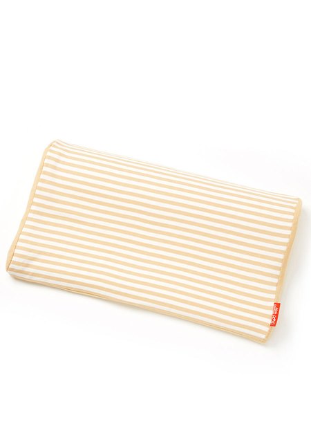 敷料親膚棉三合一嬰童成長枕(無塑化劑)-米黃2