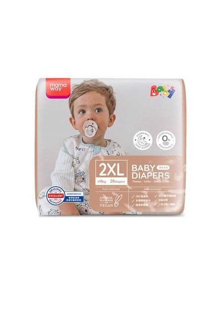 嬰兒尿布/紙尿褲(2XLx28片)-2XL1
