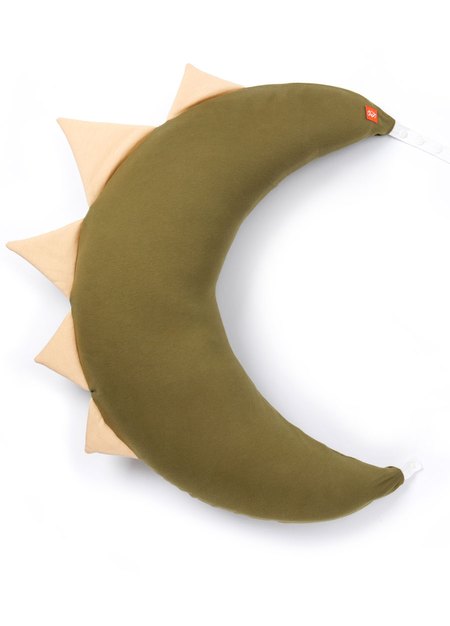 恐龍月亮枕套-橄綠2