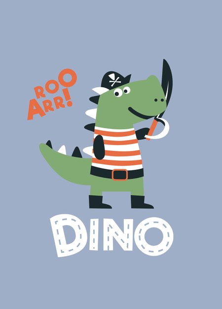 BABY Q彈棉質長袖包屁衣-恐龍-灰藍4