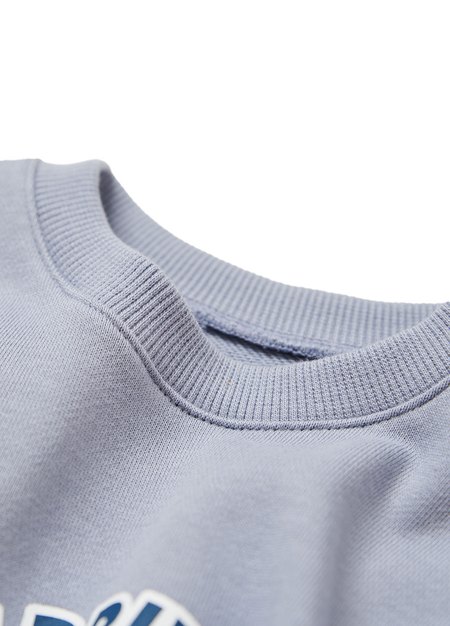 BABY 迪士尼棉質寬鬆包屁衣-麥坤-灰藍2