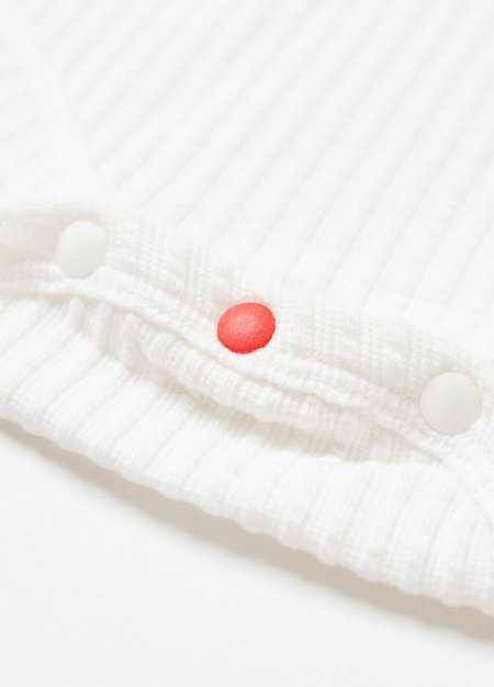 BABY假兩件吊帶包屁洋裝-淺紫3