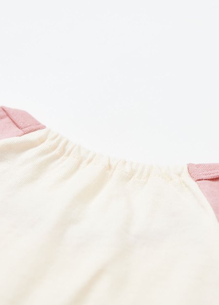 BABY迪士尼棉質拉克蘭寬鬆包屁衣-米妮與黛西-淺粉2