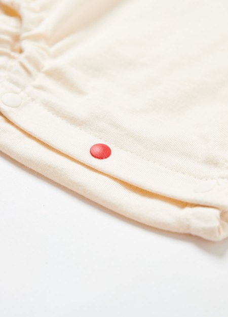 BABY迪士尼棉質拉克蘭寬鬆包屁衣-米妮與黛西-淺粉3