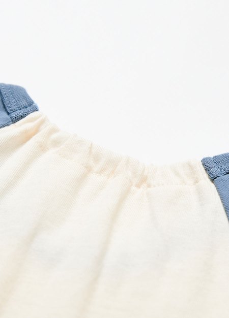 BABY迪士尼棉質拉克蘭連身包屁衣-布魯托-藍色2