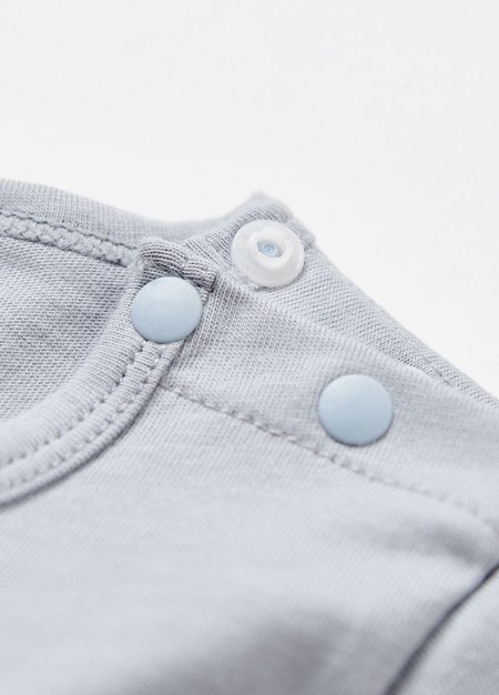 BABY迪士尼棉質連身包屁衣-怪獸電力公司-藍紫4