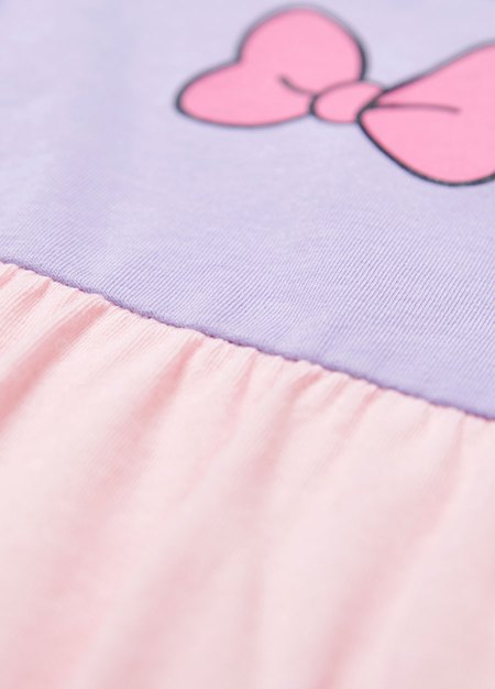 BABY迪士尼黛西造型包屁洋裝(附髮帶)-淺紫4