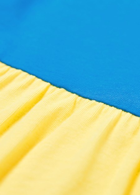 BABY迪士尼白雪公主造型包屁洋裝(附髮帶)-藍色4