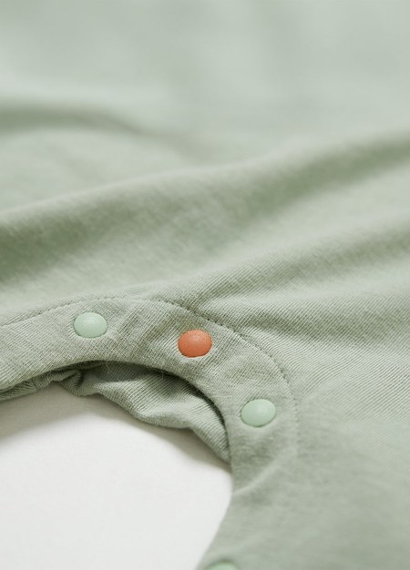 BABY迪士尼蓄熱保溫長袖連身衣-獅子王-淺綠3