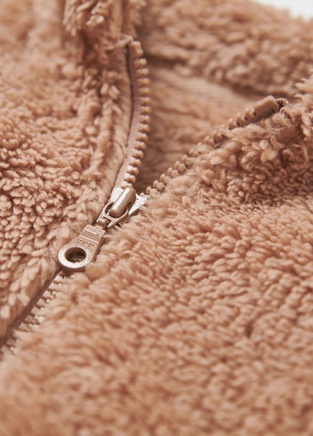 BABY刷毛外套-卡其4