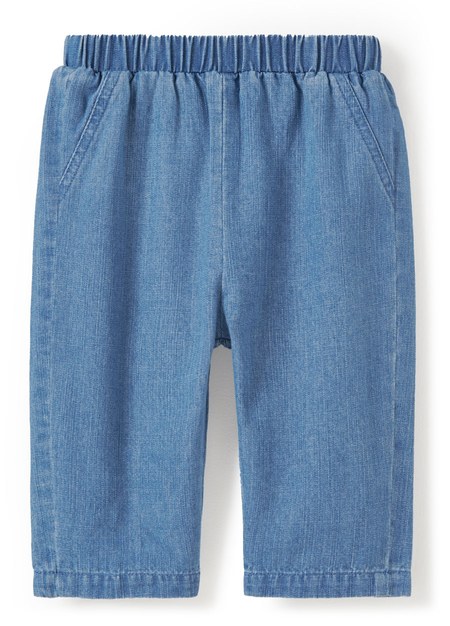 BABY Boyfriend牛仔褲-淺藍2