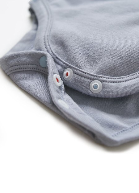 新生兒迪士尼蓄熱保溫長袖包屁衣-瑪麗貓-灰藍3