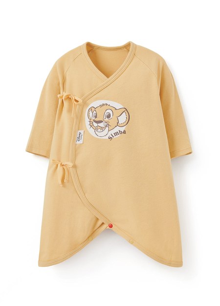 新生兒迪士尼蓄熱保溫蝴蝶衣-獅子王-黃色2