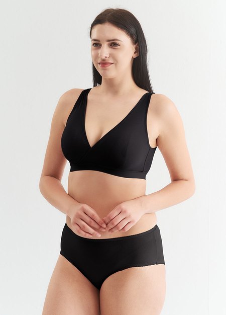 抗菌月子內衣-黑色4
