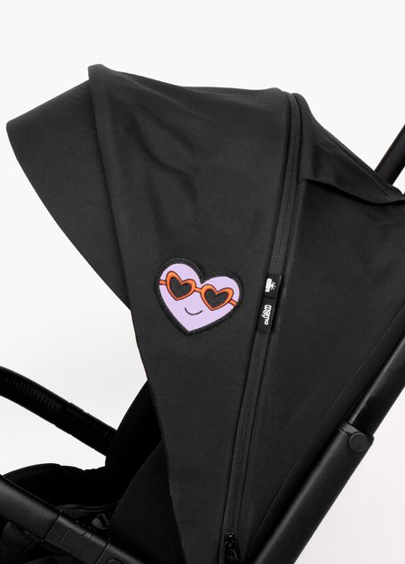 推車裝飾貼 (消光黑適用)-愛心2