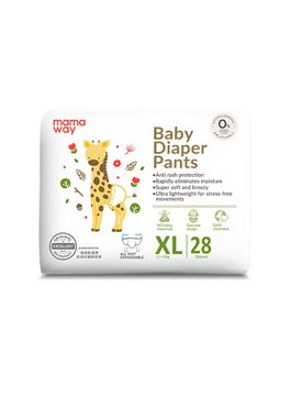 嬰兒褲型尿布/一拉褲(XLx28片) - XL