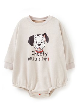 BABY迪士尼毛圈寬鬆包屁衣-101忠狗