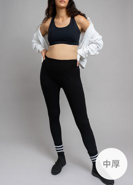 厚磅碳磨保暖緊身孕婦褲