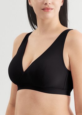 抗菌月子內衣 - 黑色